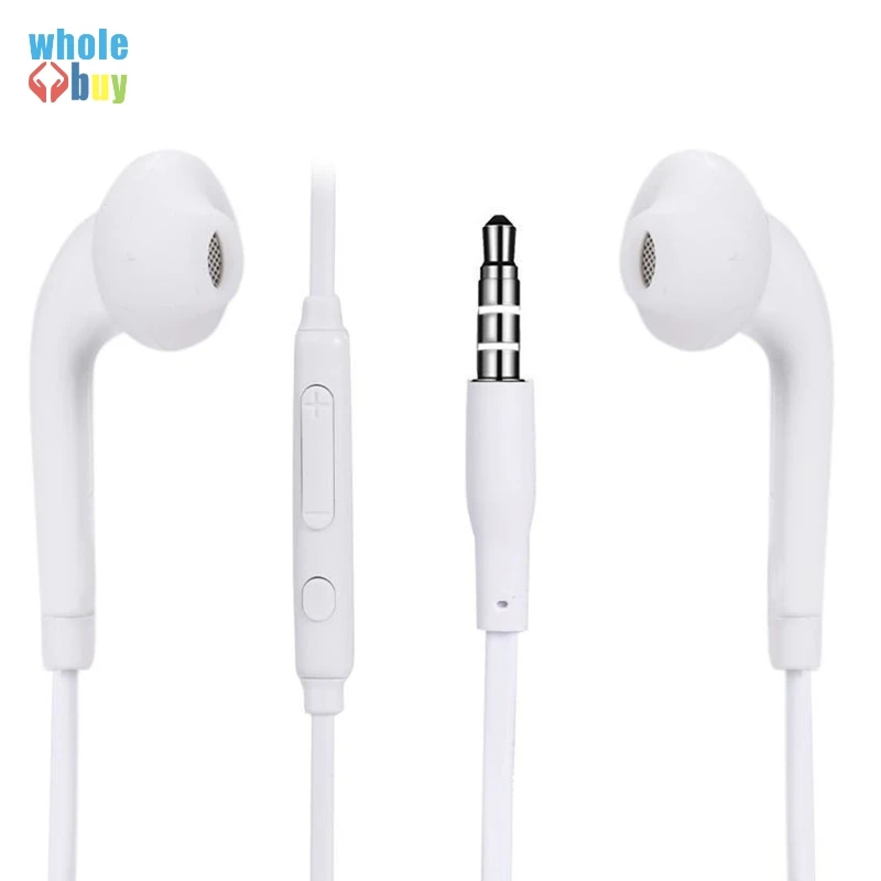 

300pcs/lot High quality s7 s8 s9 s10 3.5mm In-Ear earbud eaphones with Mic Earphone For Samsung Galaxy S5 S4 i9800 S6 Edge