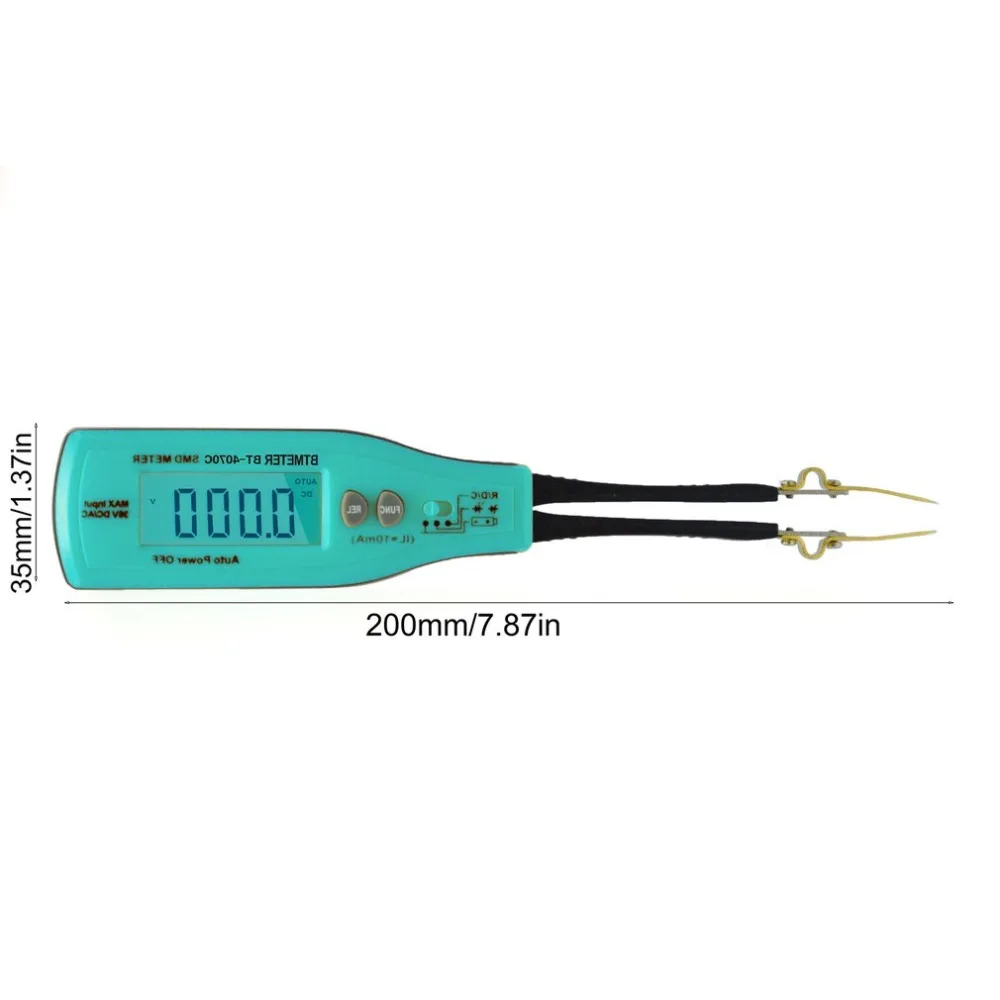 Btmeter BT 4070C цифровой ЖК дисплей мультиметр сопротивления резистор Ом постоянной