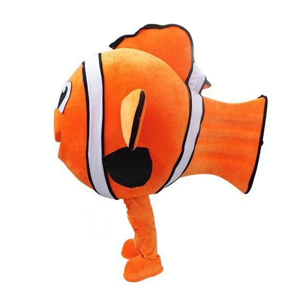 Дори Немо костюм талисмана рыбы Косплей тема маскотт мультяшный герой талисман