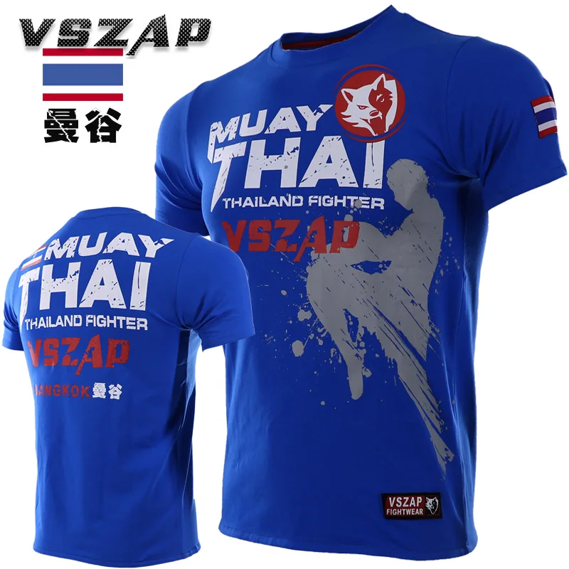 Футболка VSZAP Thailand boxing MUAY THAI тренировочная Боевая футболка