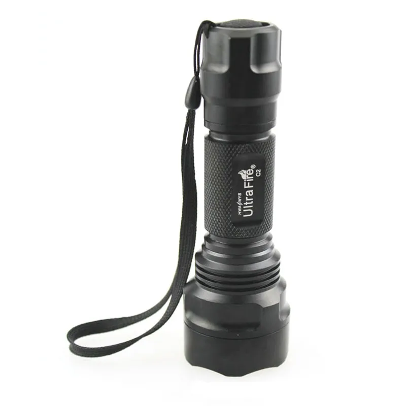 U F C2 1xCREE XP L V5 2000lm холодный белый свет SMO/OP светодиодный фонарик (1x18650)|Фонарики и