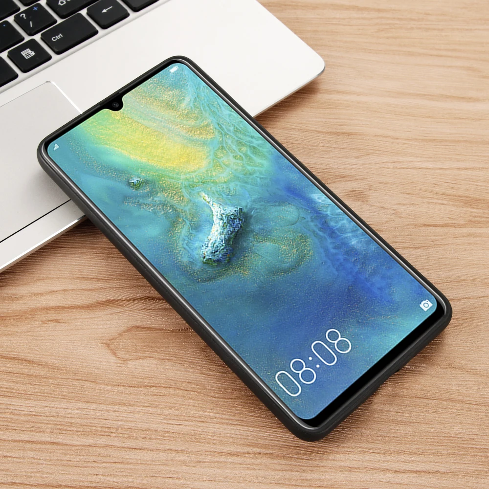 Чехол Alxun для Huawei Mate20 Pro роскошные чехлы из натуральной кожи с текстурой личи