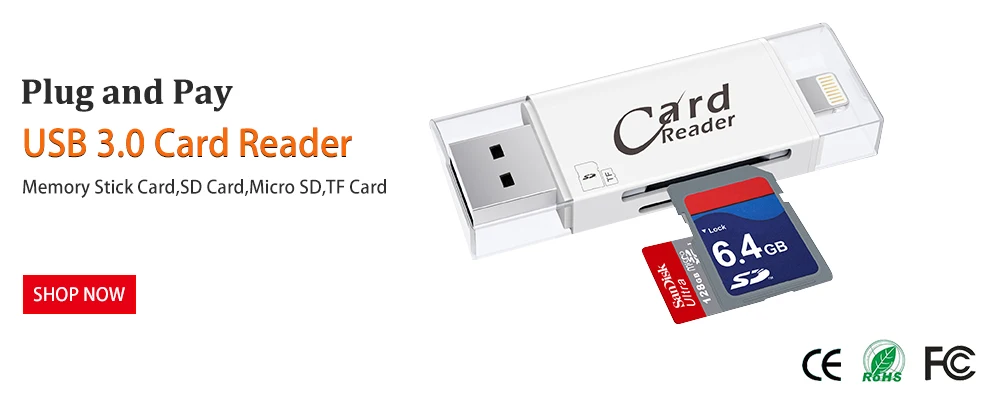 4 в 1 кардридер Тип C Micro USB адаптер TF Micro SD кардридер для Android ipad/iphone 7 plus 6s5s MacBook