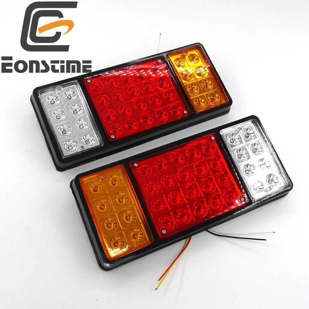 Eonstime 2шт задние фары мощностью 12V / 24V для грузовика 36 LED 2x фонари прицепа кемпера
