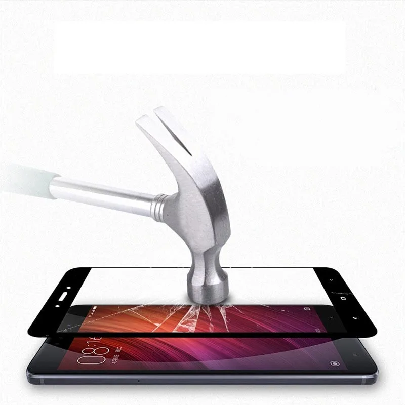Полноэкранная защита для Xiaomi Redmi 4a 4x note 4x4 покрытие из закаленного стекла xiami ksiomi