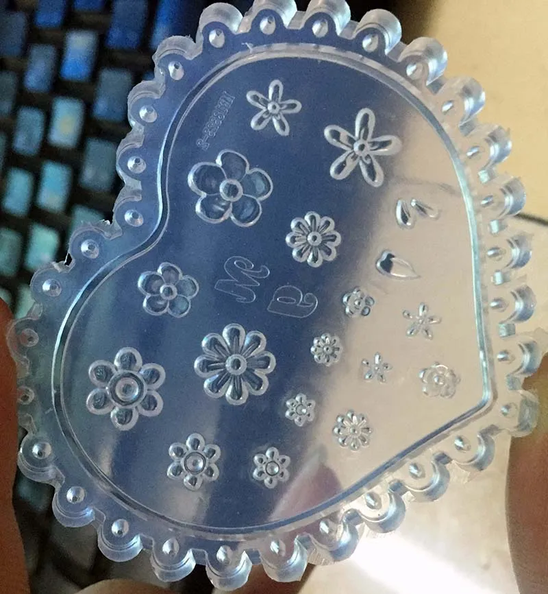 3d шаблоны для дизайна ногтей резьбы по ногтю в 4 вида конструкций украшения