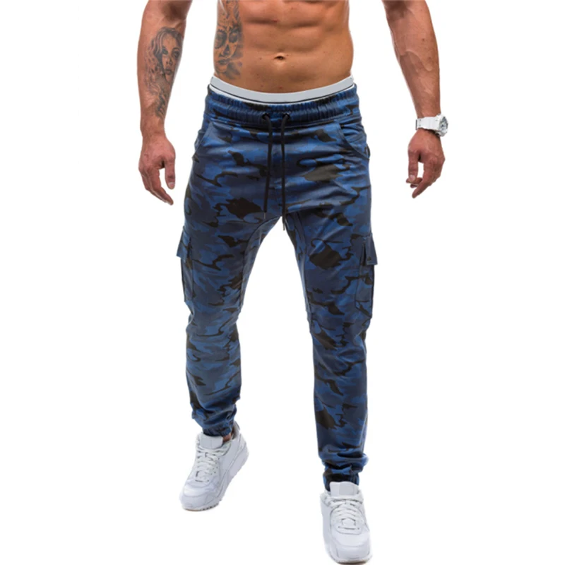 1 шт.. мужские s Jogger осенние карандашный гаремный брюки Камуфлированные штаны