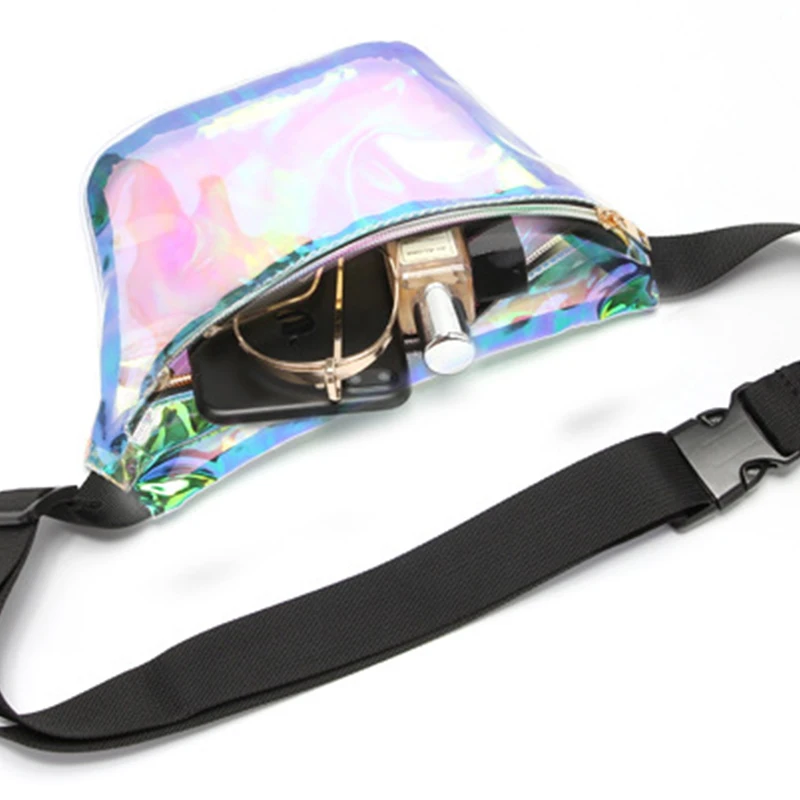 Новинка женский прозрачный кошелек fanny pack ПВХ высокое качество нагрудная сумка