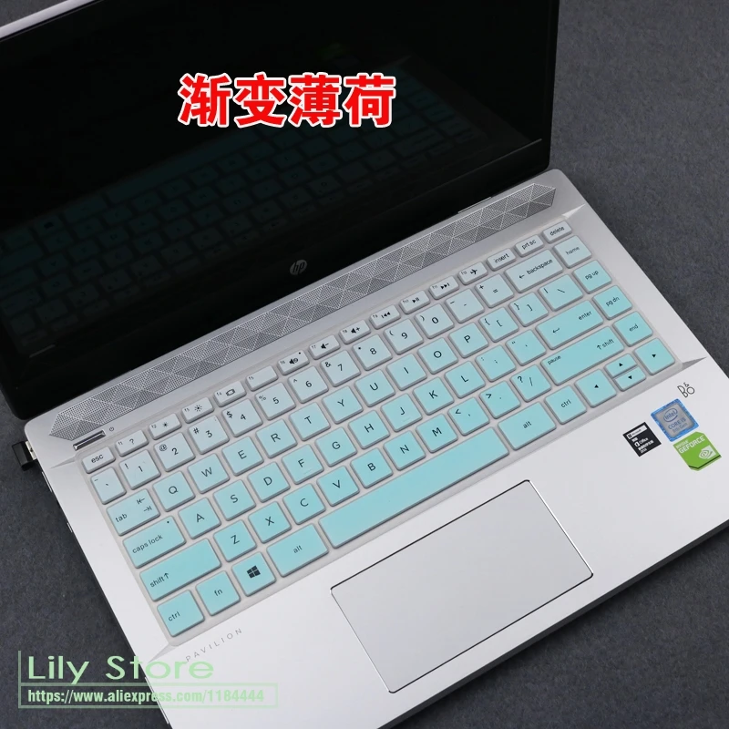14 дюймов Клавиатура для ноутбука Защитная крышка HP 240 G6/245 G6/246 G6 силиконовая |