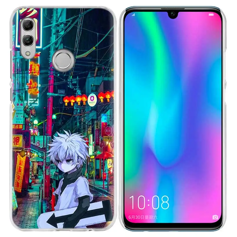 Чехол Hunter x Hunter Для huawei Honor 8X Y9 20 9 10 Lite Play 8C 8A Pro V20 20i Y6 Y7 Y5 Жесткий PC аниме чехол для телефона