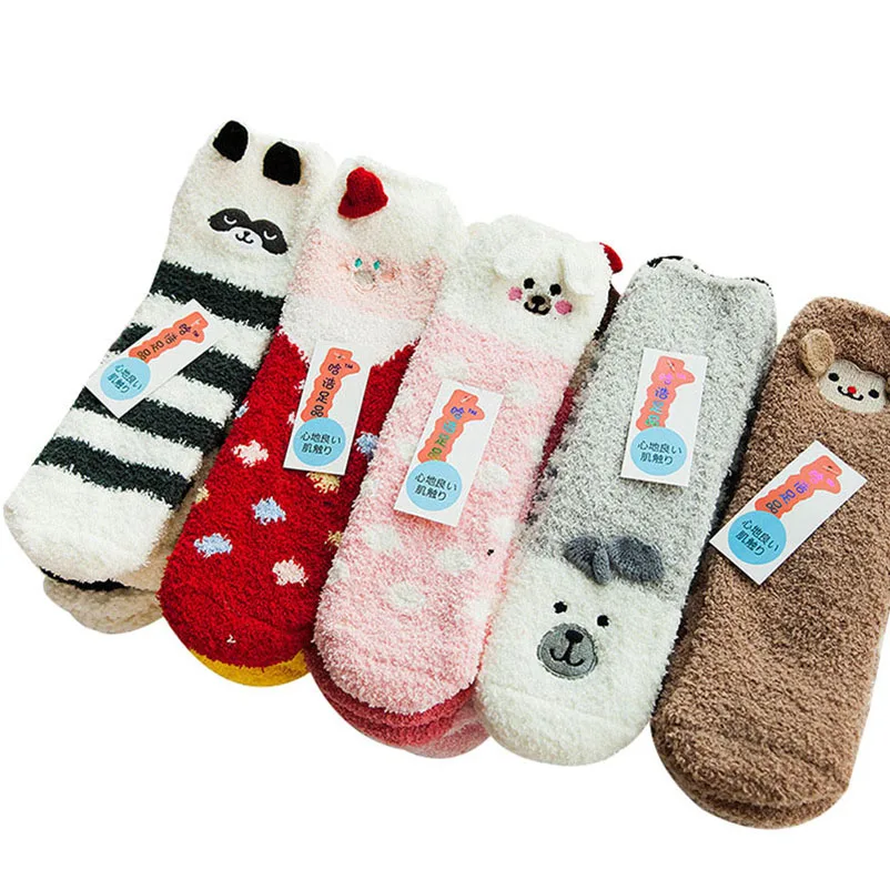 3 пары плотные теплые носки для сна и пола|Носки| |
