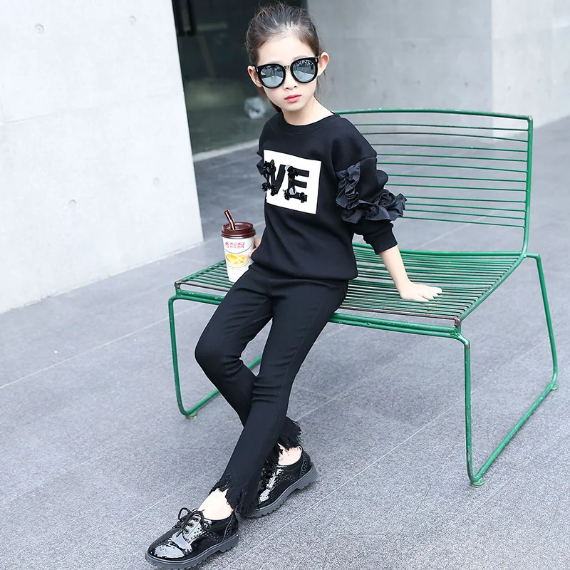 Зима 2018 новая Корейская версия модной популярной одежды для девочек утолщенный