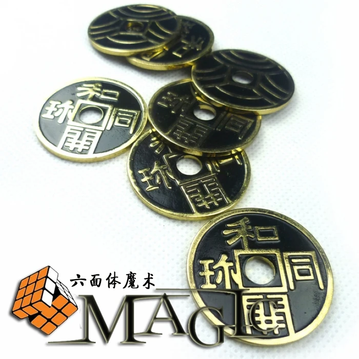 1 шт. японские китайские монеты монета Моргана Размер/крупный план сцена улица