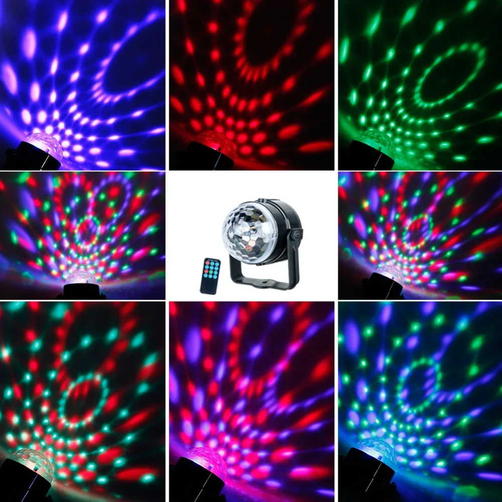 DJ диско шар Lumiere 3 Вт звуковой активированный лазерный проектор RGB сценическое