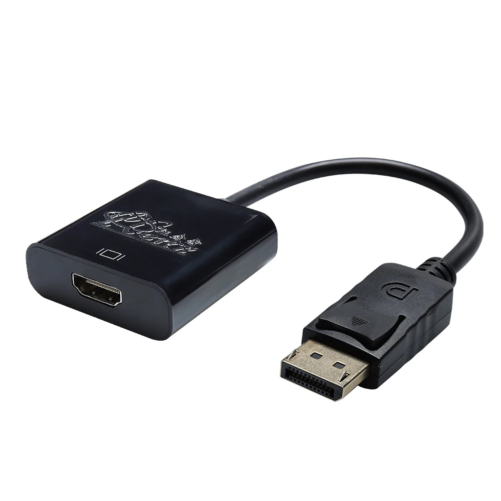 PCER Displayport HDMI адаптер DP ключ папа к Женский конвертер для HDTV проектор Ноутбук
