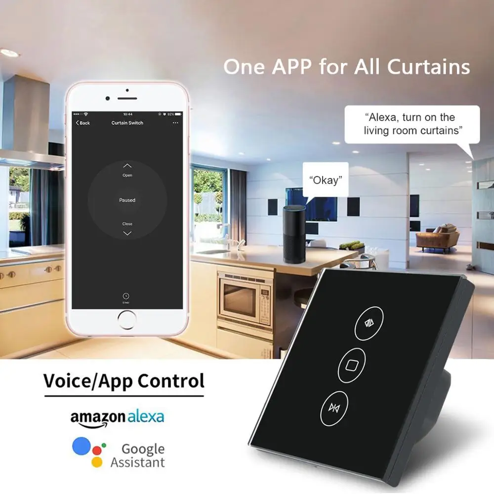 Teekar WiFi умный занавес переключатель Smart Life для электрического моторизованного занавеса жалюзи рольставни работа с Alexa и Google Home