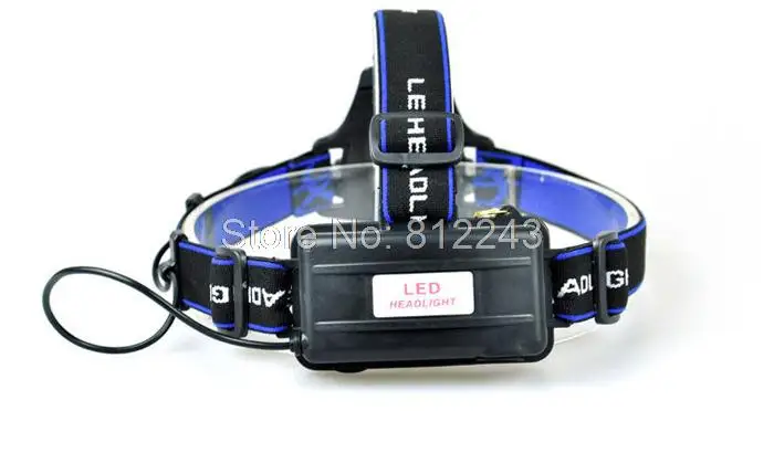 

Rechargeable Waterproof Headlight Linterna Q5 LED Headlamp frontal Torch Head Lamp Charger 18650 Battery for fishing/camp