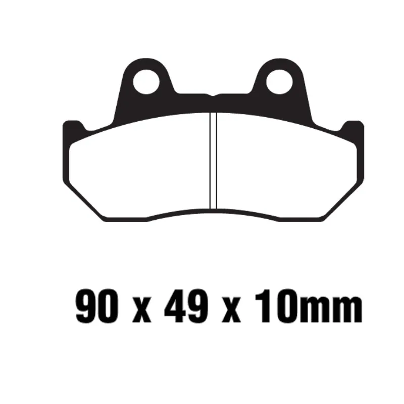 Мотоцикл тормозные колодки для Honda CBX 125 F 1984-спереди мотоцикл тормозной диск