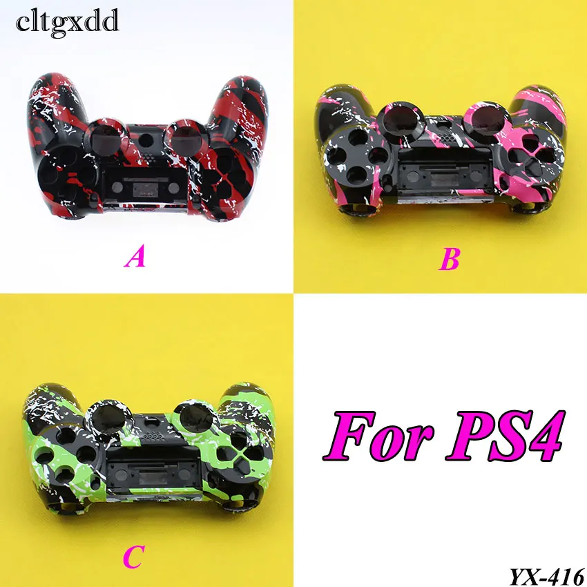 Передняя + задняя верхняя крышка корпуса cltgxdd чехол для Sony PS4 контроллера DualShock 4 |