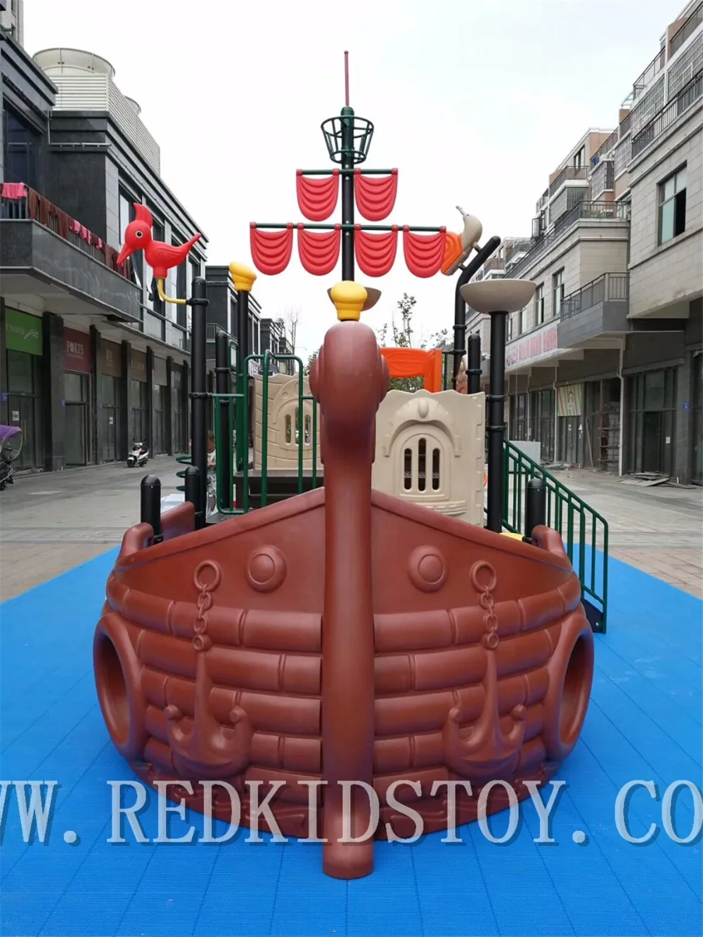 Европейский стандарт детская площадка для парка детской площадки пиратский