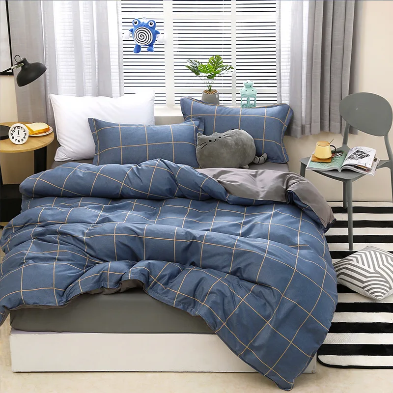 Удобное Мягкое Одеяло для взрослых пододеяльник простыня стеганое одеяло