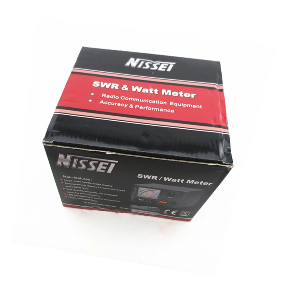 Оригинальный NISSEI RX-503 SWR/Ватт метр 1 8-525 МГц 2/20/200 Вт для двусторонней радиосвязи