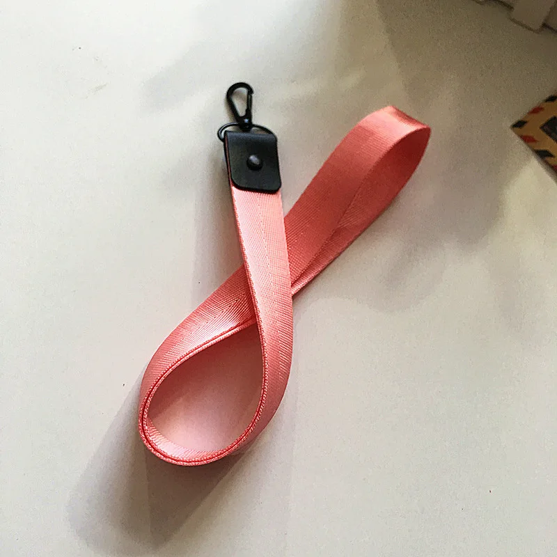 Long Pink Распродажа ручной работы короткий и длинный брелок с лентой для женщин и мужчин ремешок для ключей цепочка для ключей бумажник кулон модное ювелирное изделие - Цвет: Long Pink