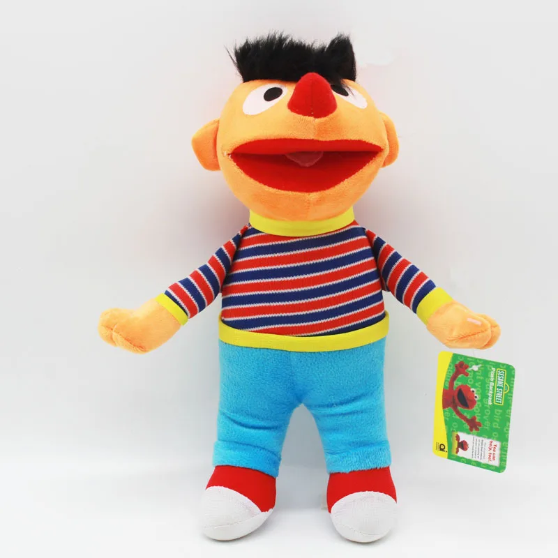 Улица Сезам Elmo плюшевые игрушки 28 см Эрни и Берт кукла мягкие набивные животные