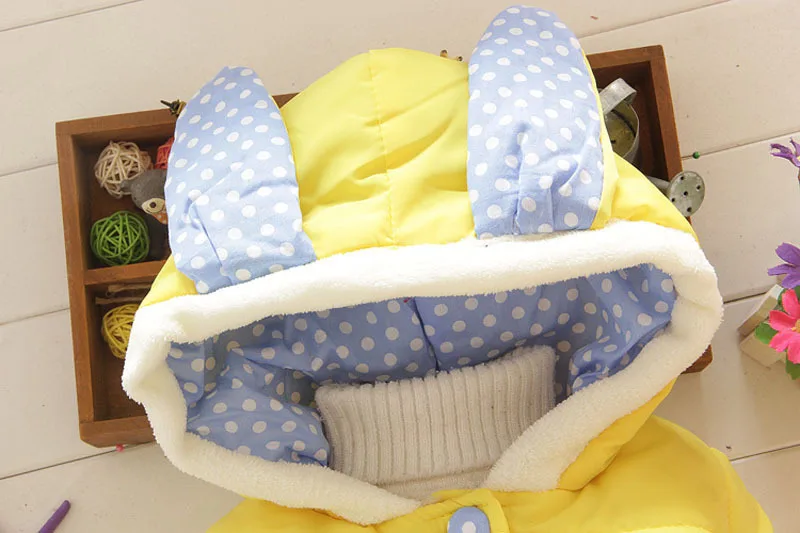 Детская зимняя куртка с длинным рукавом на хлопковом подкладе | Мать и ребенок