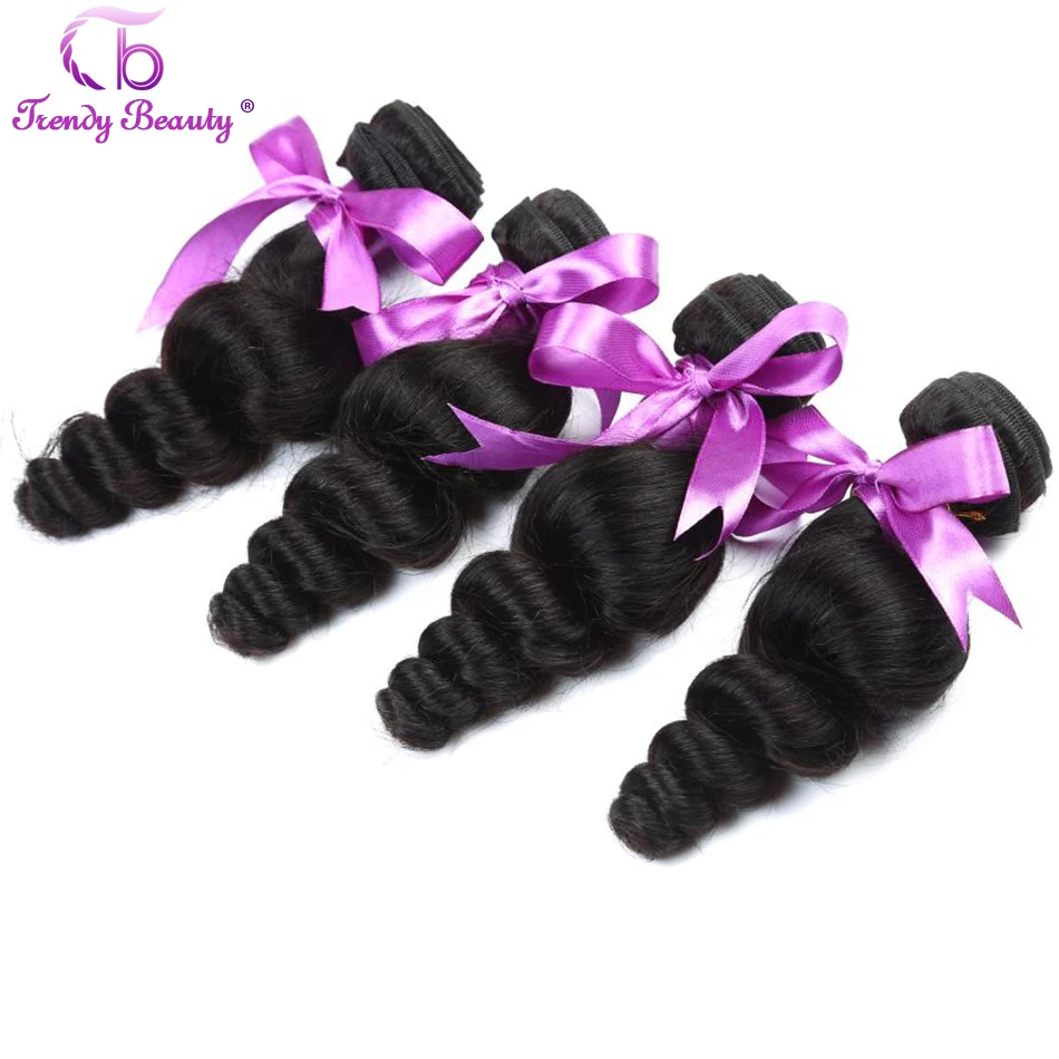 Модные Красивые перуанские свободные волнистые человеческие волосы для