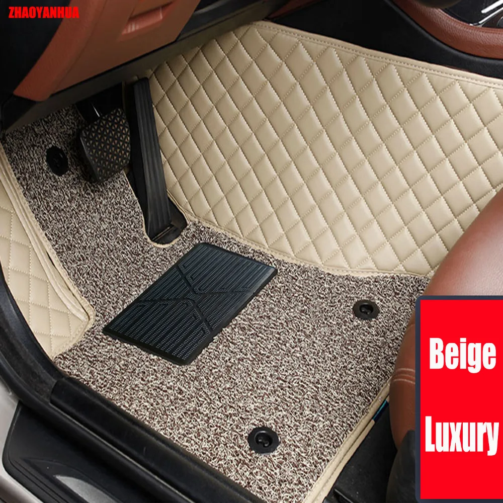 

ZHAOYANHUA Car floor mats for Buick Enclave Encore Envision Regal Excelle GT XT 6D car-styling carpet floor liner