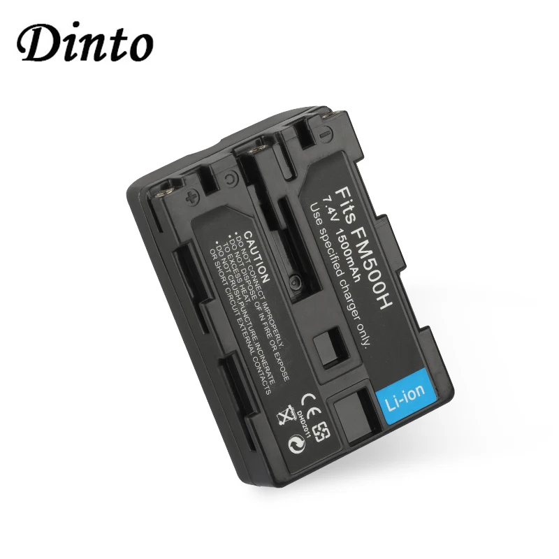 Dinto 1 шт. 1500 мА/ч NP-FM500H NP FM500H Перезаряжаемые цифровой Камера Батарея для Sony a200 a300 a350