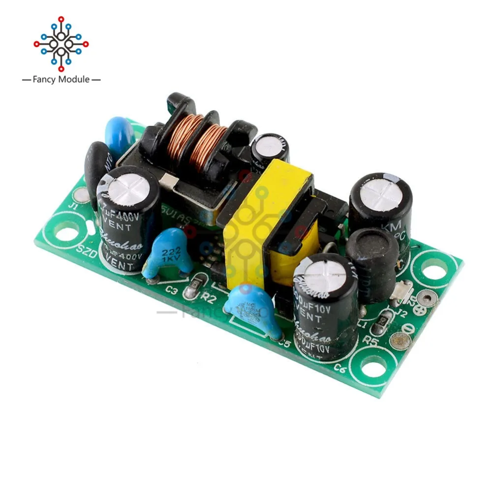 AC-DC 5V 1A 1.5A 500mA 1000mA блок питания понижающий преобразователь понижающий модуль трансформаторный переходник маленький размер