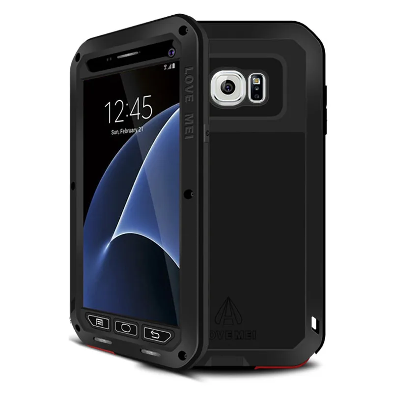 Armored Hybrid Cover Case Waterproof Fundas Housing Water/Dirt/Shock/Rain Proof For Samsung GalaxyS7 S7 Edge |