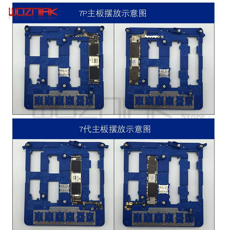 Wozniak 8 в 1 Многофункциональный мобильный телефон jig для iphone 6 6s 6p 6sp 7p 8p CPU NAND