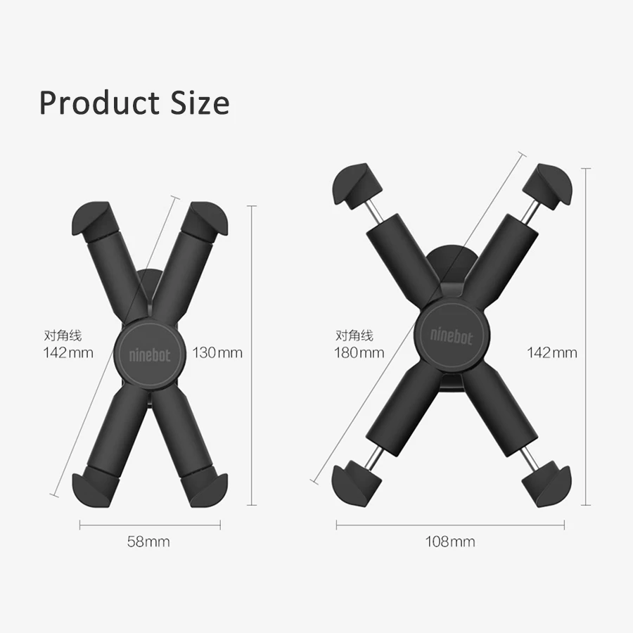Xiaomi Segway-Ninebot руль 4,7-6," gps держатель телефона для mijia электрический скутер Ninebot мотоцикл велосипед 360 Вращение стабильный