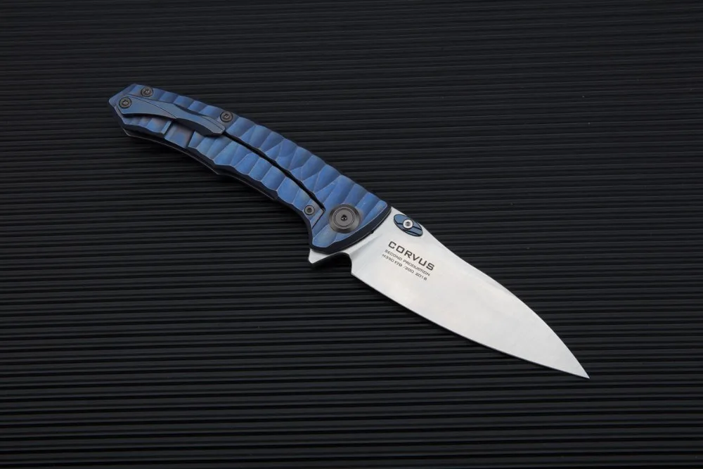 Maxace складной нож Corvus 1 M390 стальной атласный нож карманный нож второе производство