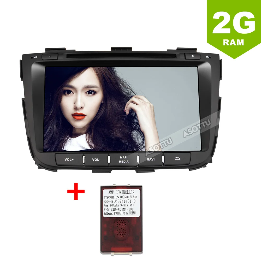 Asottu Z13SLT8060 Android 9,0 Автомобильный gps для kia Sorento 2013 dvd Автомобильный dvd gps плеер 2 din автомобильный стерео плеер gps навигация - Цвет: with canbus