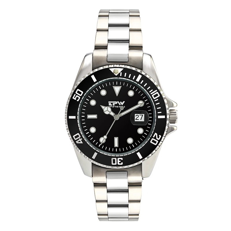 Relojes, стальные часы, мужские Модные Спортивные кварцевые часы, мужские часы, Топ бренд, Роскошные, бизнес, водонепроницаемые часы, Relogio Masculino - Цвет: Black