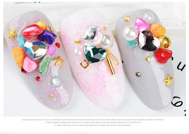 Япония nail art 10 шт./лот 6 мм надписи Sweet Love Heart Стразы для маникюра, высшее качество, аксессуары со стразами с плоской задней частью