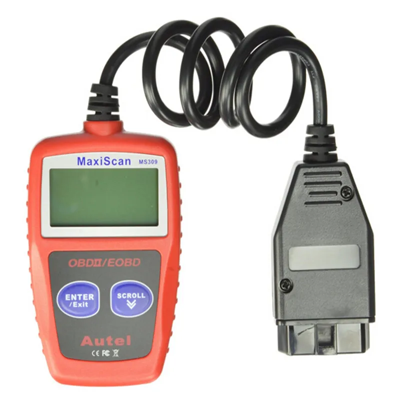 Супер Autel MaxiScan MS309 Шина CAN OBD2 код читателя OBD II автомобиля диагностический