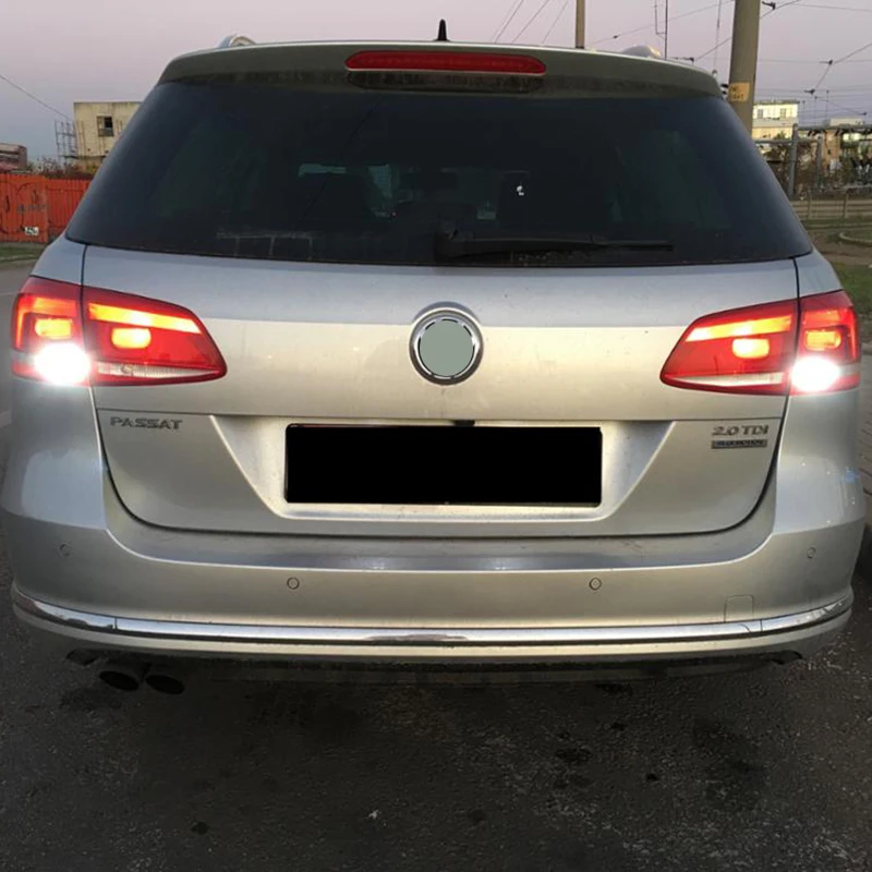 Светодиодная лампа заднего хода Canbus для VOLKSWAGEN Passat B7 T15 W16W 2835 12 В|12v car led lamp|lamp forlamp