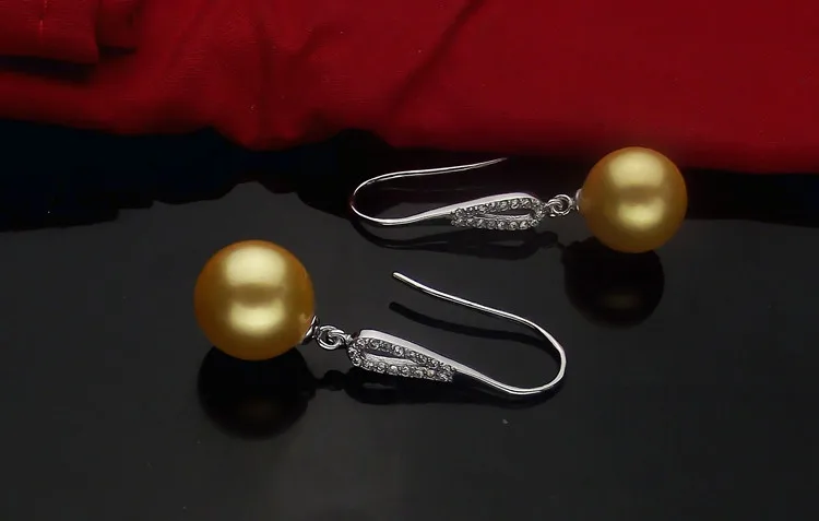 925 настоящие натуральные большие серьги из натурального пресноводного жемчуга