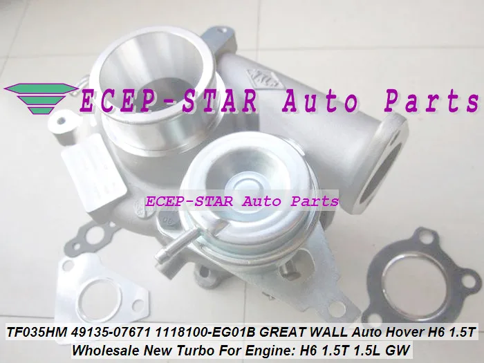 Турбо TF035HM 49135 07671 07672 1118100 EG01B 1118100EG01B для GREAT WALL 1 5 л GW Auto Hover H6 T 4G15T|turbocharger passat|turbocharger
