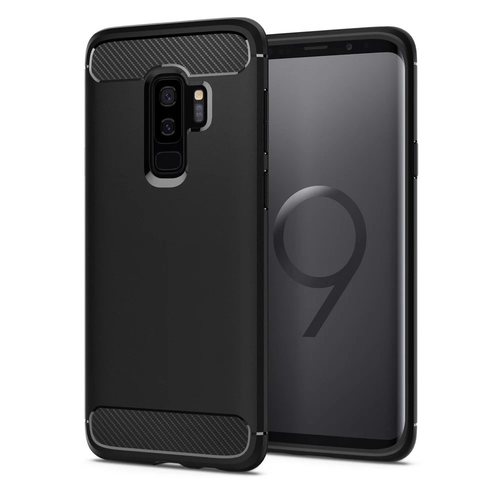 100% оригинал Spigen Rugged Armor чехол для Samsung Galaxy S9 Plus/Galaxy S9+ |