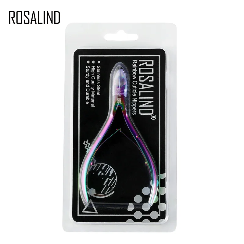 ROSALIND 1 шт. ножницы для кутикулы ногтей из нержавеющей стали маникюрные инструменты для удаления омертвевшей кожи ногти для дизайна ногтей