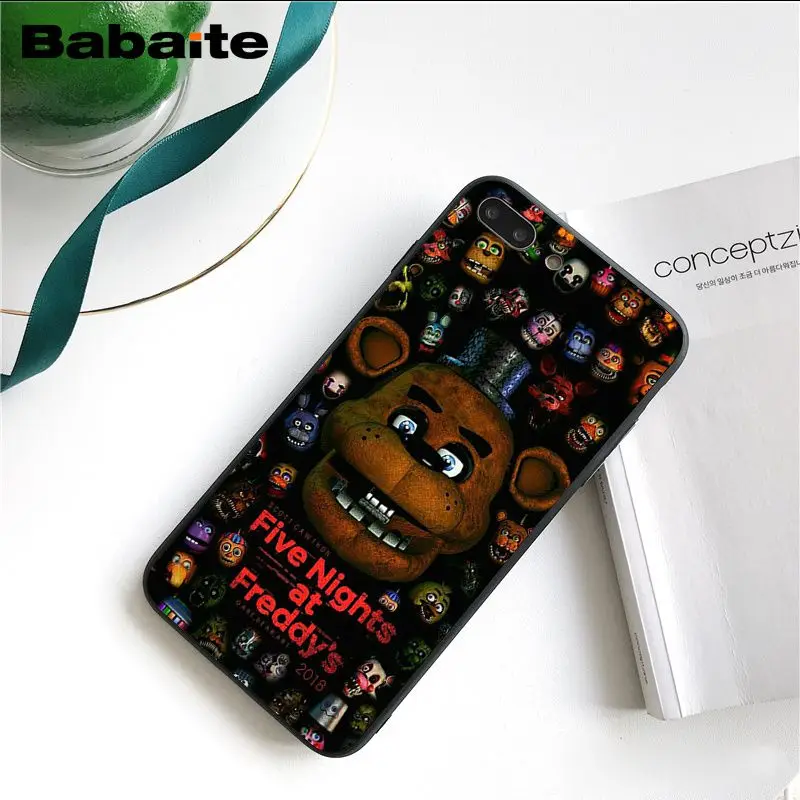 Babaite чехол для телефона five nights at freddy's fnaf freddy для iphone 11 Pro 11Pro Max 8 7 6 6S Plus 5 5S SE XR X XS MAX - Цвет: A5