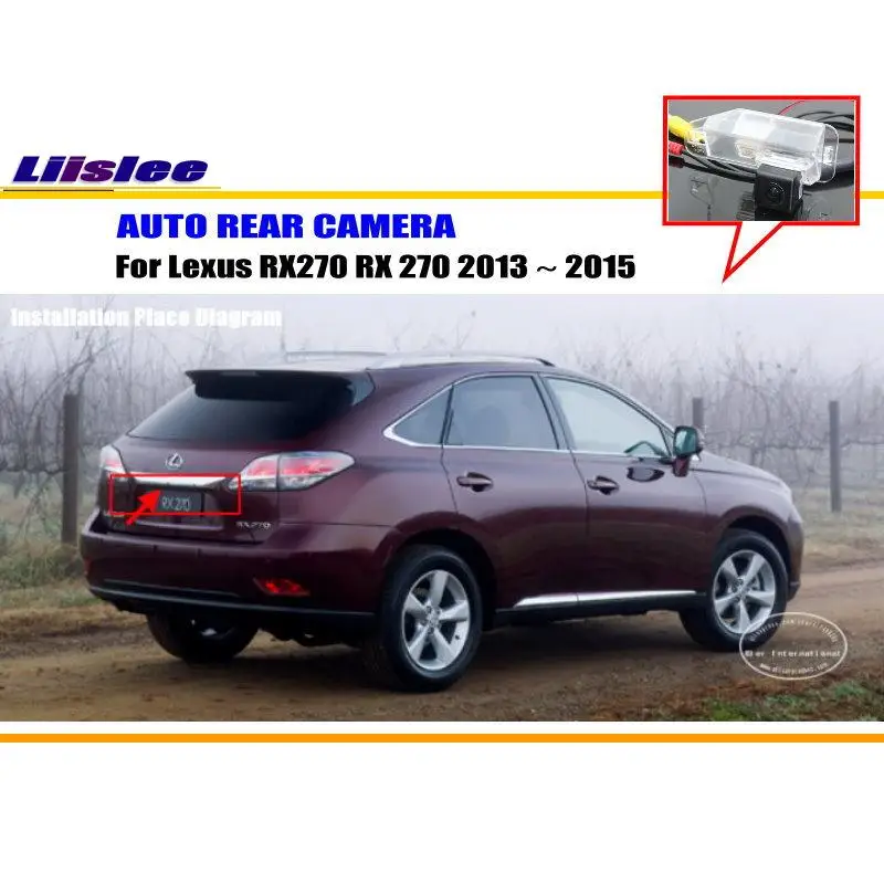 Автомобильная камера заднего вида для Lexus RX270 RX 270 2013 2014 2015 парковочная