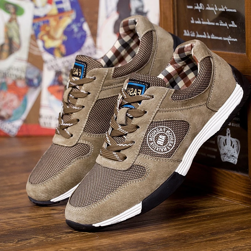 Мужские кроссовки спортивная обувь для бега с резиновой подошвой дезодорирующая