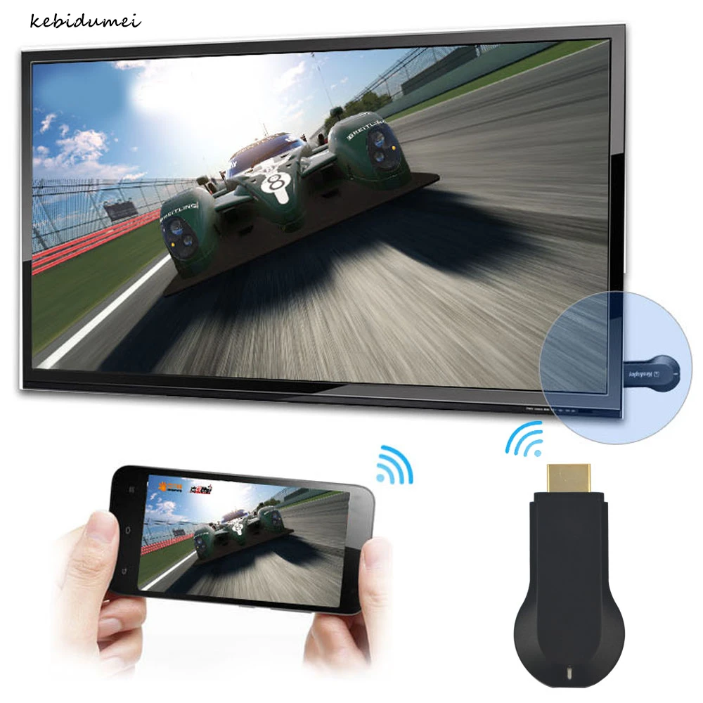 Kebidumei M2 для DLNA Air Paly WIFI ключ медиаплеера iOS Android 1080P Smart TV Stick Новинка|SmartTV-стики и